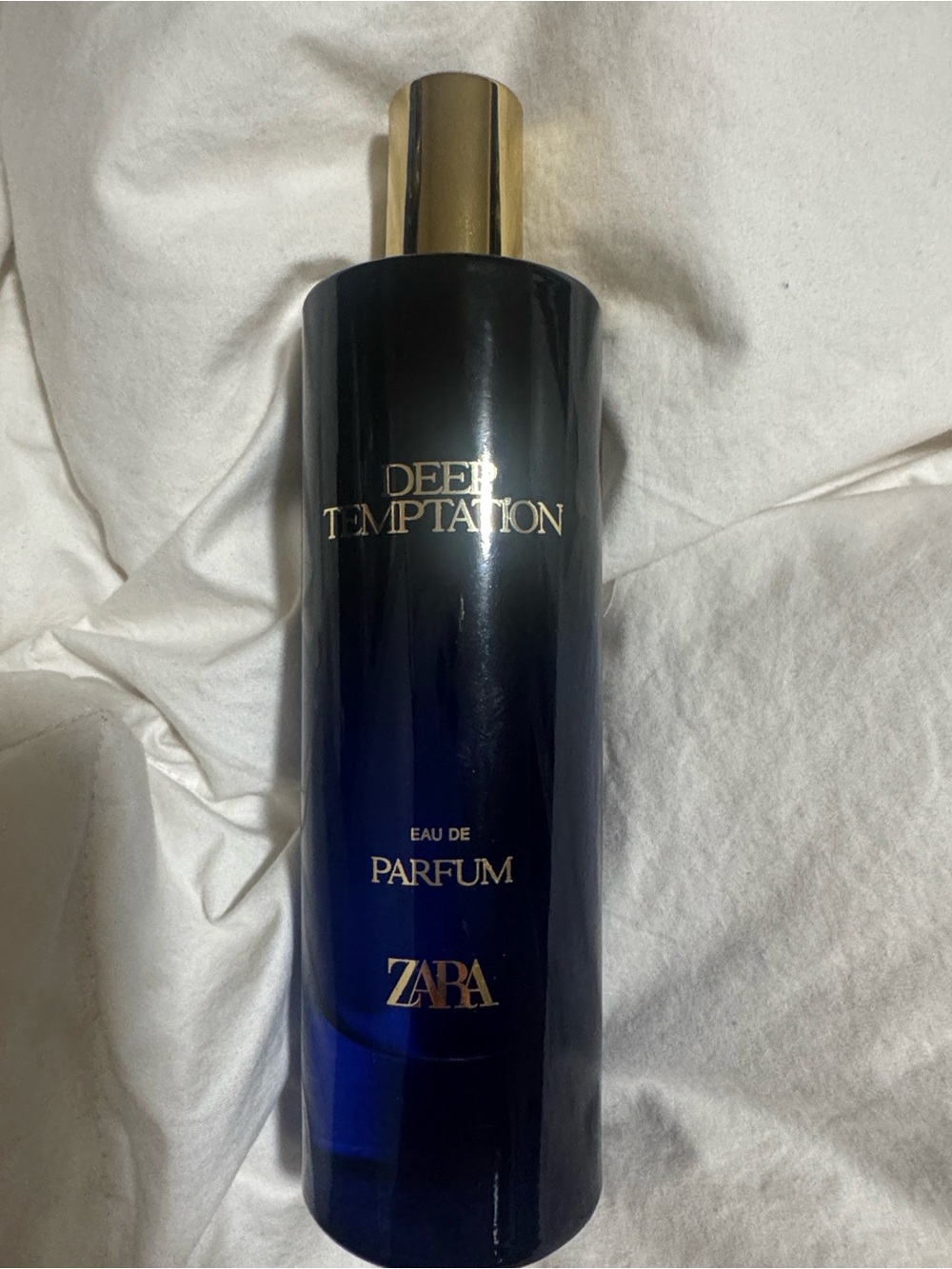 ZARA Deep Temptation Navy & Gold Perfume - Picture 2 of 3